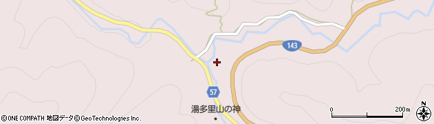 長野県安曇野市豊科田沢大口沢周辺の地図