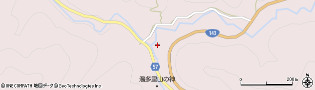 長野県安曇野市豊科田沢（大口沢）周辺の地図