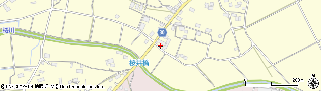 茨城県笠間市土師570周辺の地図
