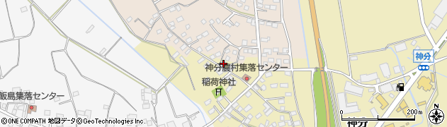 茨城県筑西市神分543周辺の地図