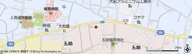 セブンイレブン結城小田林北店周辺の地図