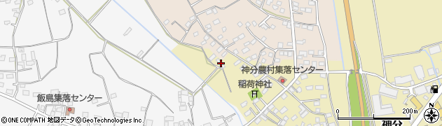 茨城県筑西市神分531周辺の地図