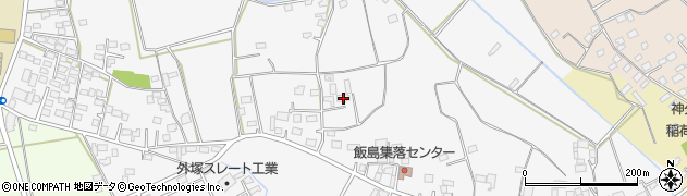 茨城県筑西市飯島268周辺の地図