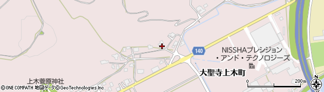 石川県加賀市大聖寺上木町本村63周辺の地図