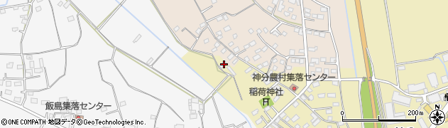 茨城県筑西市神分427周辺の地図