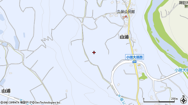 〒384-0807 長野県小諸市山浦の地図