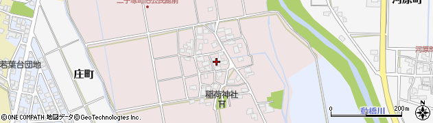 石川県加賀市二子塚町（ハ）周辺の地図