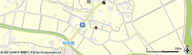 茨城県笠間市土師631周辺の地図