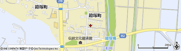 栃木県佐野市鐙塚町241周辺の地図