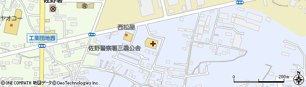 栃木県佐野市高萩町675周辺の地図