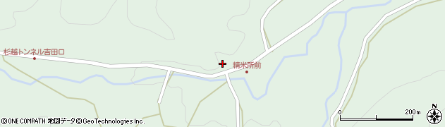 岐阜県飛騨市神岡町吉田1656周辺の地図