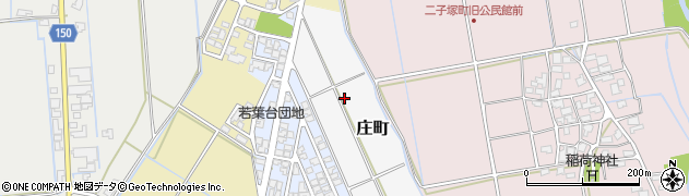 石川県加賀市庄町ヨ周辺の地図