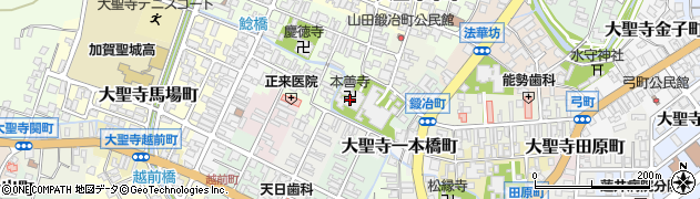 本善寺周辺の地図