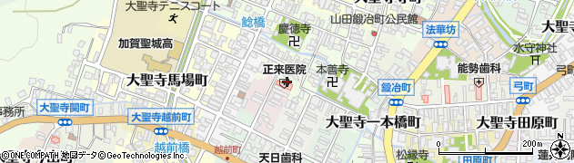 正来医院周辺の地図