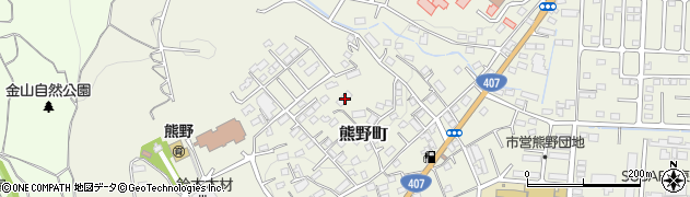 群馬県太田市熊野町21-34周辺の地図