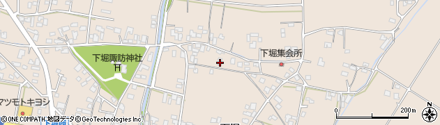 長野県安曇野市堀金烏川下堀4670周辺の地図
