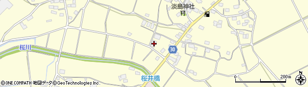 茨城県笠間市土師638周辺の地図