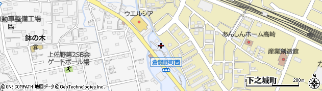 群馬県高崎市倉賀野町2周辺の地図