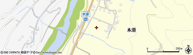 石川県白山市木滑（ホ）周辺の地図