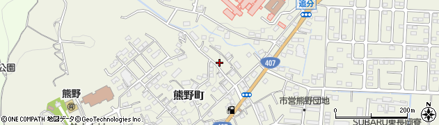 群馬県太田市熊野町27-15周辺の地図