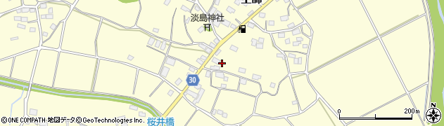 茨城県笠間市土師628周辺の地図