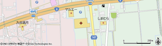 キャンドゥＤＣＭ加賀店周辺の地図