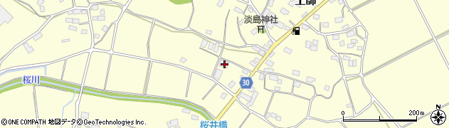 茨城県笠間市土師639周辺の地図