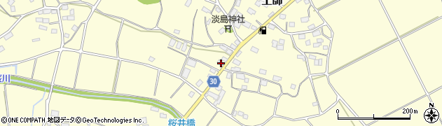 茨城県笠間市土師643周辺の地図