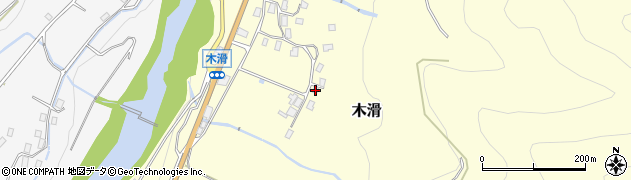 石川県白山市木滑ヘ1011周辺の地図