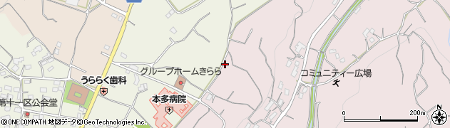 群馬県安中市下間仁田741周辺の地図