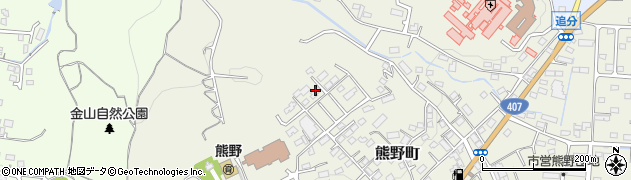 群馬県太田市熊野町24周辺の地図
