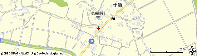 茨城県笠間市土師644周辺の地図