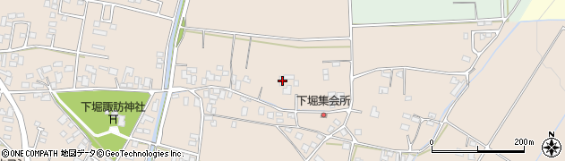 長野県安曇野市堀金烏川下堀4619周辺の地図