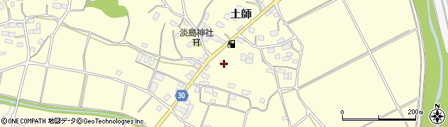 茨城県笠間市土師622周辺の地図