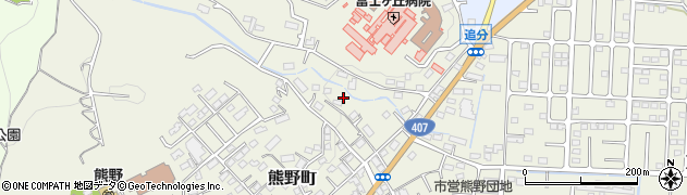 群馬県太田市熊野町27周辺の地図