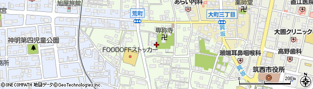 茨城県筑西市乙周辺の地図