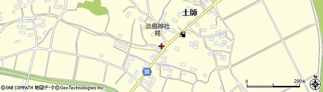 茨城県笠間市土師657周辺の地図