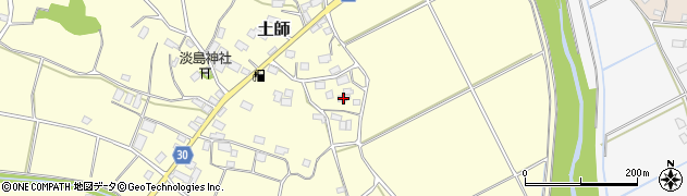 茨城県笠間市土師602周辺の地図