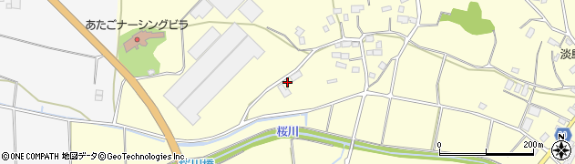 茨城県笠間市土師1059周辺の地図
