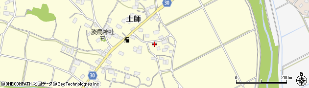 茨城県笠間市土師604周辺の地図