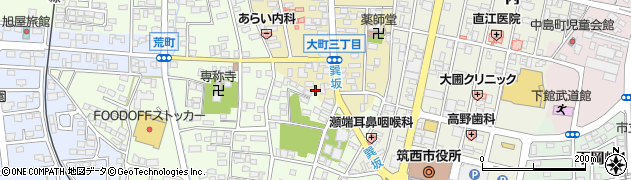 茨城県筑西市甲84周辺の地図