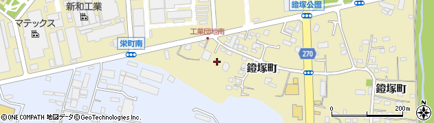 栃木県佐野市鐙塚町151周辺の地図