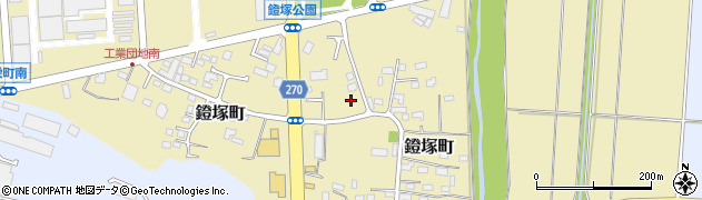 栃木県佐野市鐙塚町298周辺の地図