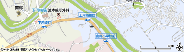 石川県加賀市上河崎町ケ乙周辺の地図