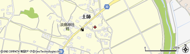 茨城県笠間市土師610周辺の地図