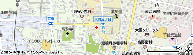 茨城県筑西市甲86周辺の地図