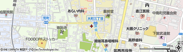 茨城県筑西市甲85周辺の地図