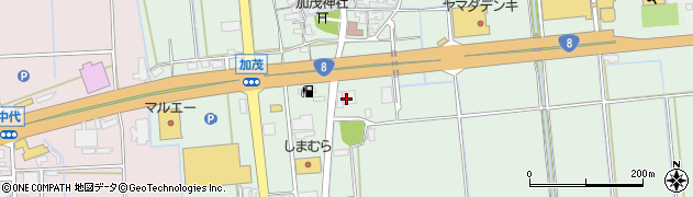 石川県加賀市加茂町ヲ周辺の地図