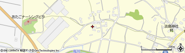 茨城県笠間市土師1071周辺の地図