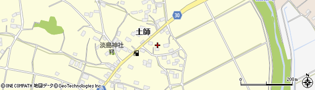 茨城県笠間市土師614周辺の地図